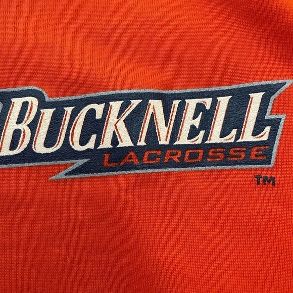 Adidas women’s Bucknell  Lacrosse long sleeve T-shirt size medium. Orange - Picture 5 of 5